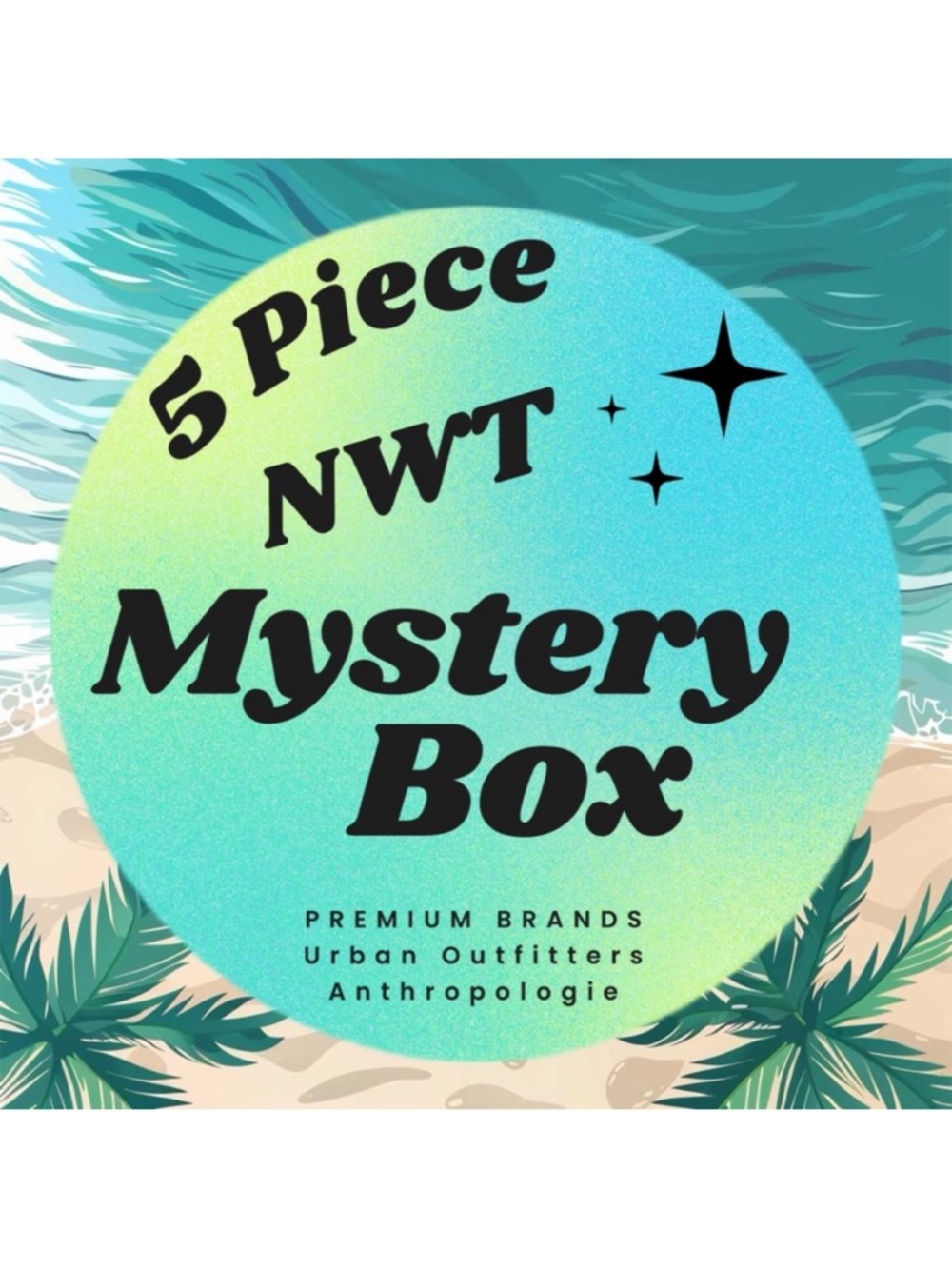 5 Piece New With Tags Mystery Box Billabong Urban Outfitters J Crew Boutique NWT